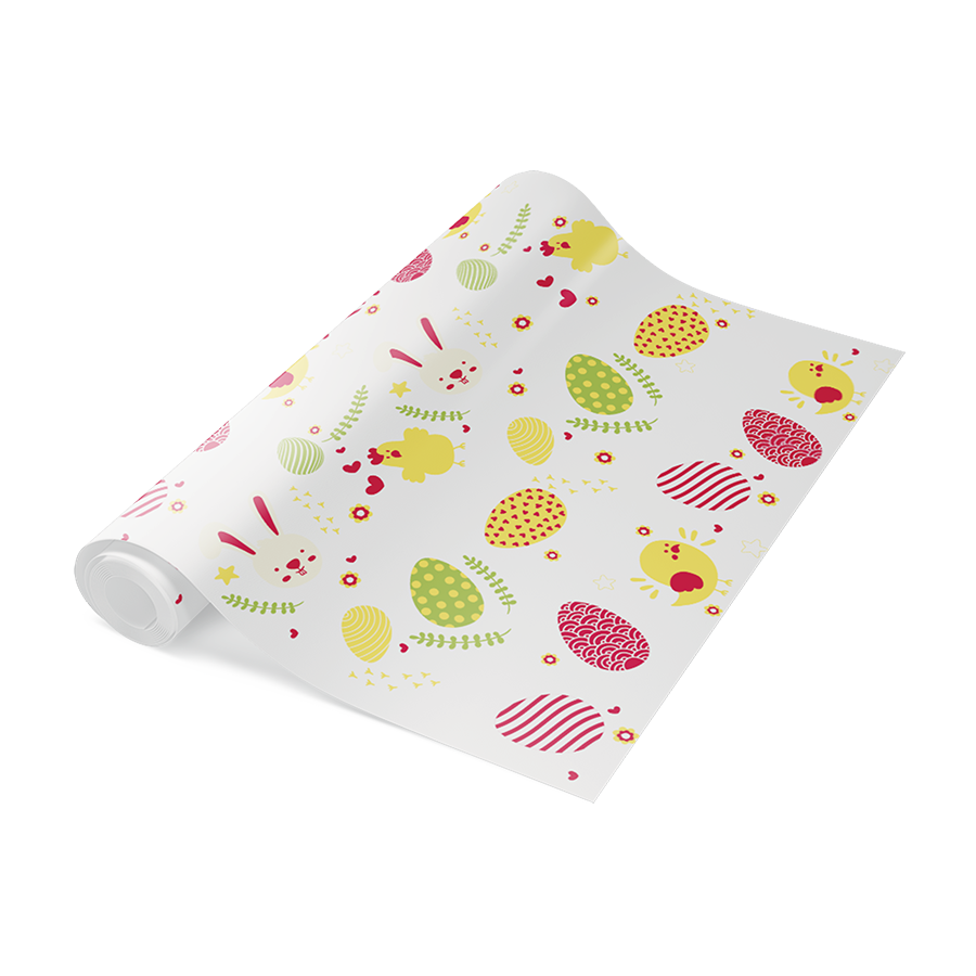 Papier biały 50 cm rolka 10 kg Wielkanoc